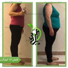 نتیجه رژیم الهه احمدی